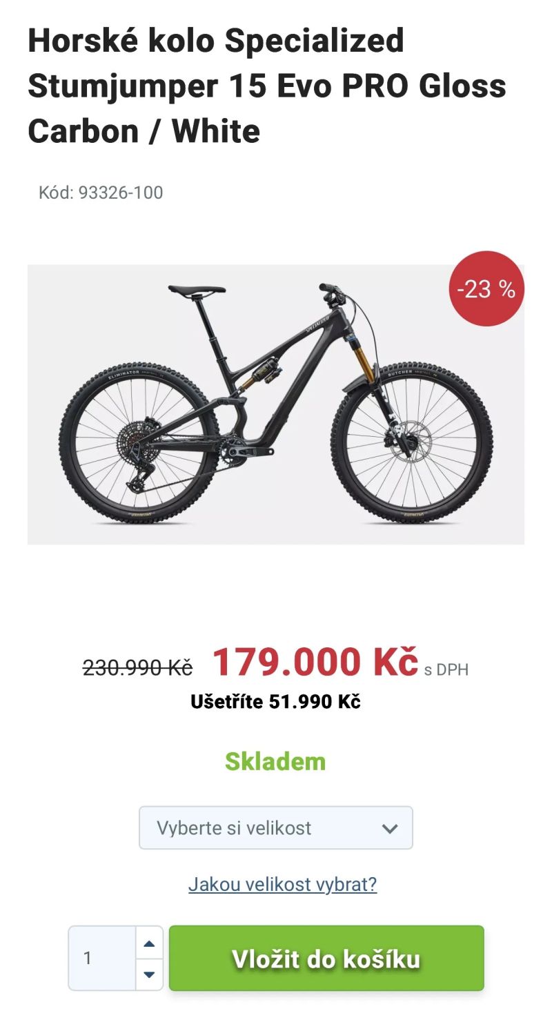 Specialized Stumpjumper 15 PRO S4 88km!