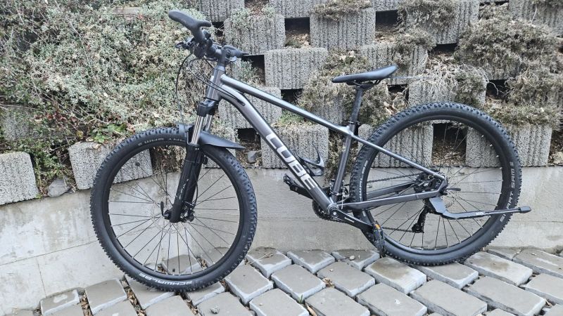 Cube AIM SL vel. S/M- barva Graphite'n'Metal 