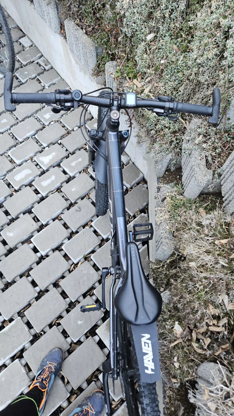 Cube AIM SL vel. S/M- barva Graphite'n'Metal 