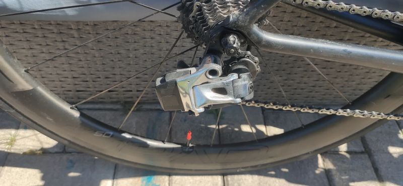 SRAM Red eTap + Roval CLX 50 CeramicSpeed na rámu S-Works SL6 (Prasklá vzpěra)