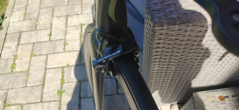SRAM Red eTap + Roval CLX 50 CeramicSpeed na rámu S-Works SL6 (Prasklá vzpěra)