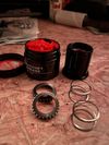 DT Swiss ořech Shimano HG ROAD, Ratchet LN, hliník + zubatky ocel 54T