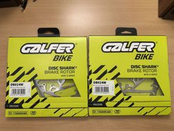 2ks Galfer Shark 203mm, 6 děr, 2mm brzdový kotouč NOVÉ