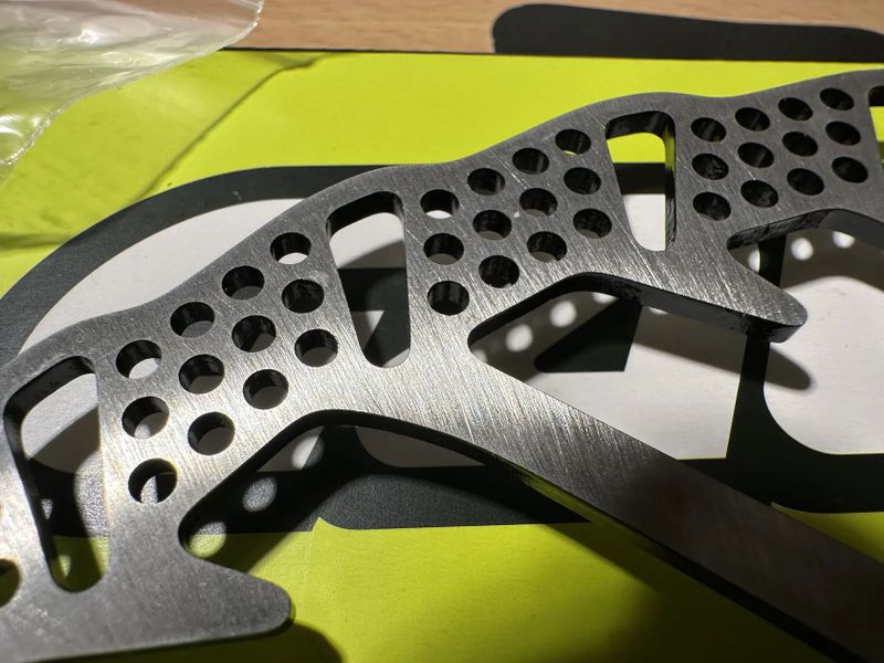 2ks Galfer Shark 203mm, 6 děr, 2mm brzdový kotouč NOVÉ