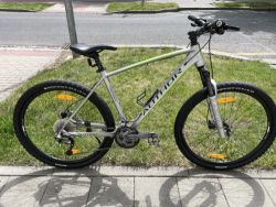 27.5" horské kolo Author Spirit rám M/L 19" vzduch. vidlice komplet Alivio