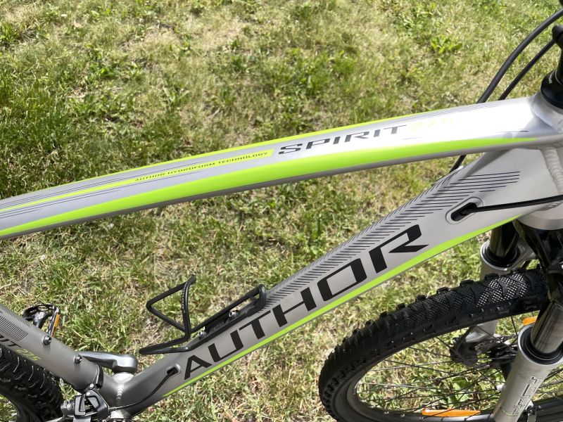 27.5" horské kolo Author Spirit rám M/L 19" vzduch. vidlice komplet Alivio