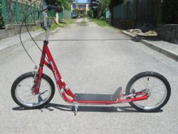 Prodám koloběžku SPARTAN, kola vel. 16“, 
