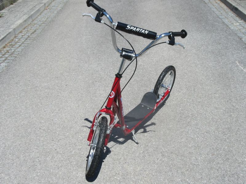 Prodám koloběžku SPARTAN, kola vel. 16“, 