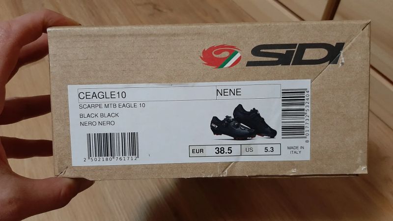 Tretry Sidi EAGLE 10 black/black, vel.38,5