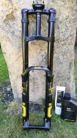 Ohlins DH38 180mm, 46mm offset, 29/27.5"