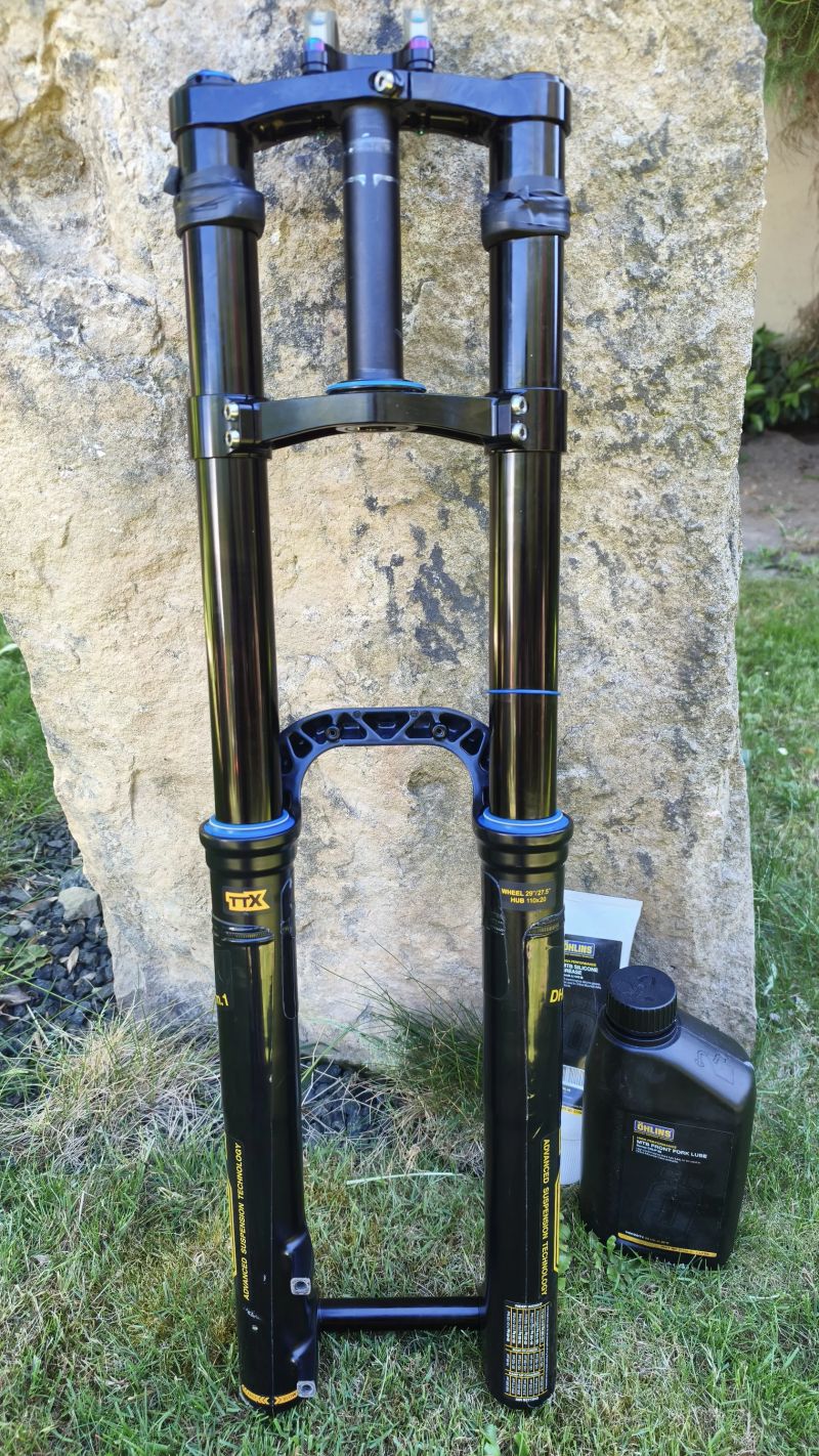 Ohlins DH38 180mm, 46mm offset, 29/27.5"
