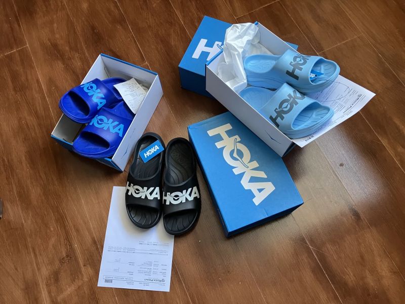 Prodám zcela nové žabky-pantofle HOKA ORE