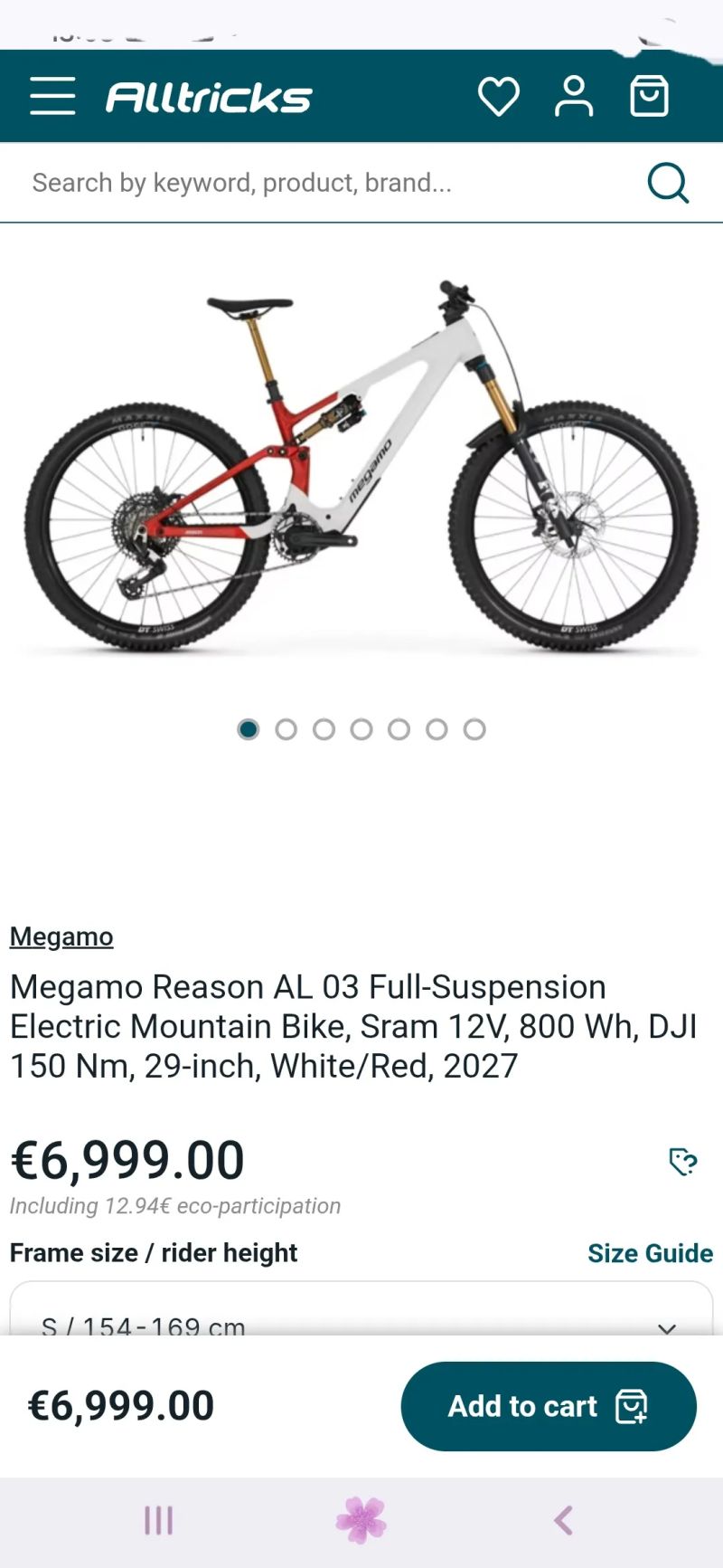 Novinka 2027 Megamo Reason SL 03 DJI Avinox M2s 150Nm