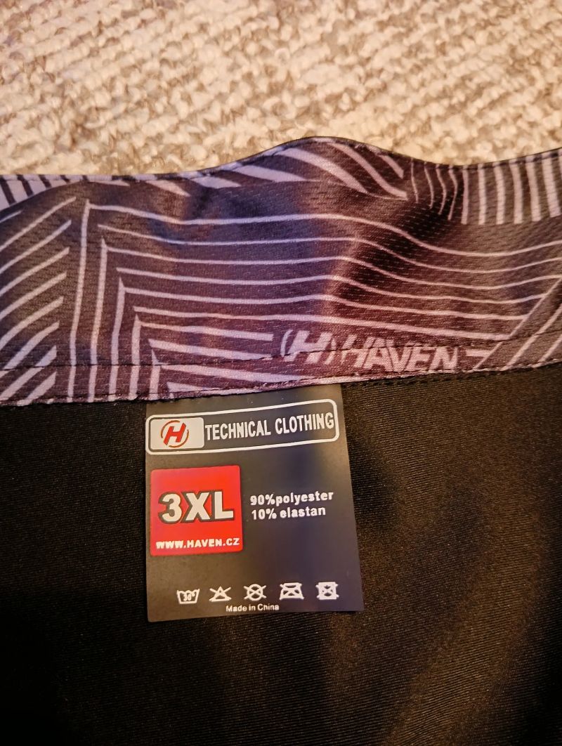 HAVEN energizer polar - cyklistické kalhoty dlouhé bez laclu 3XL
