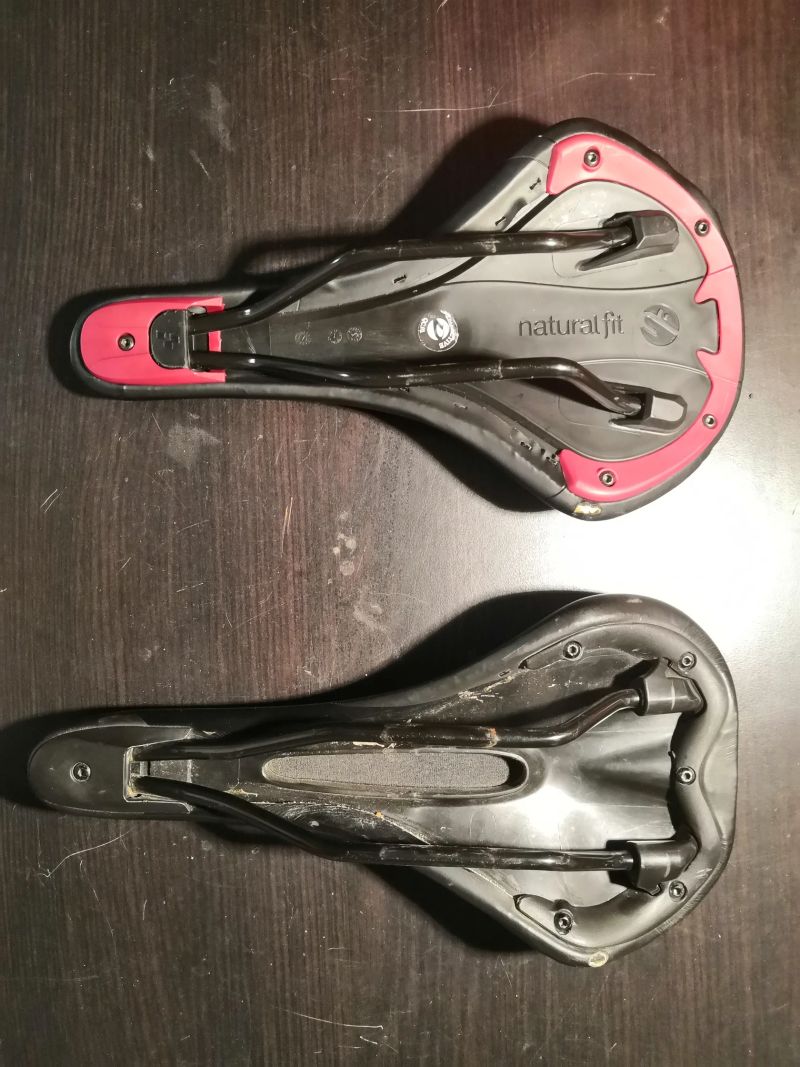 Prodám 2x sedlo na MTB