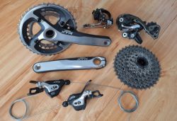 Sada Shimano XTR 2x10s