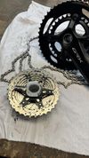 Shimano GRX kliky 48/31 2x11, kazeta 11-36, řetěz 11s