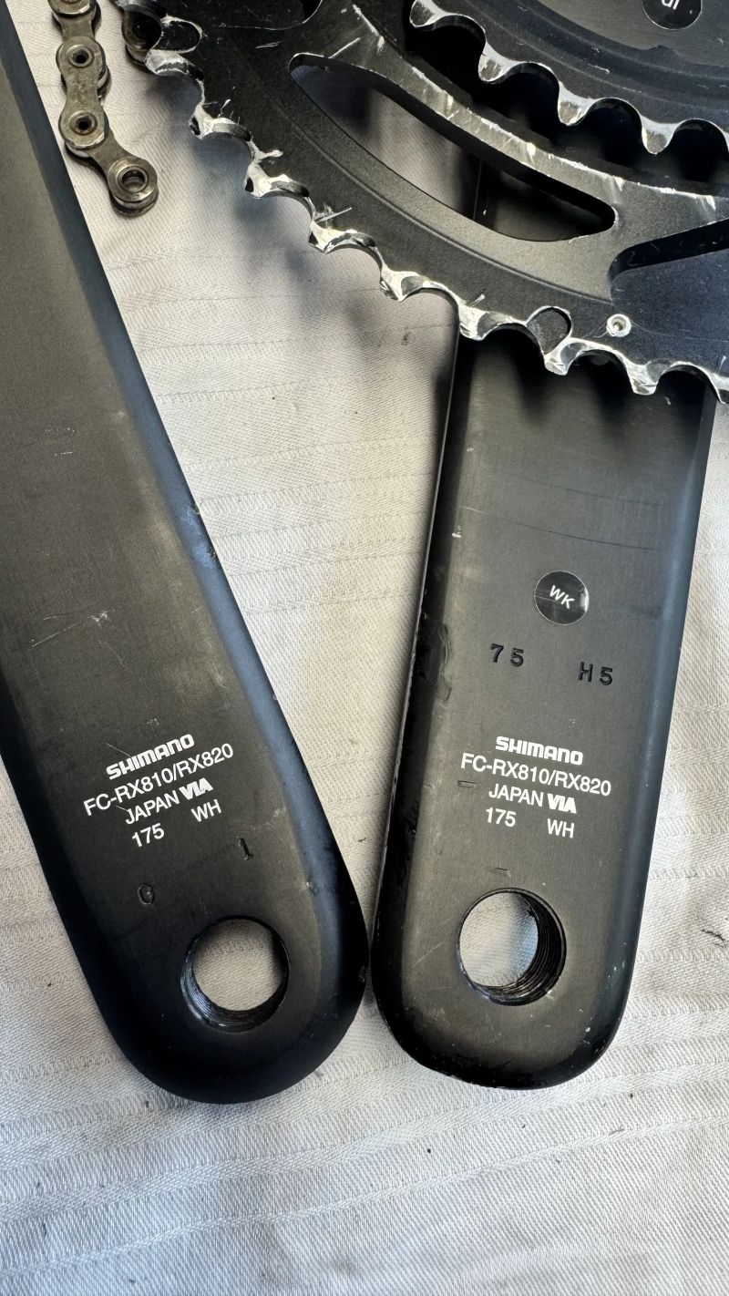 Shimano GRX kliky 48/31 2x11, kazeta 11-36, řetěz 11s