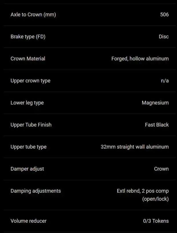 Rock Shox SID SL Ultimate 100mm