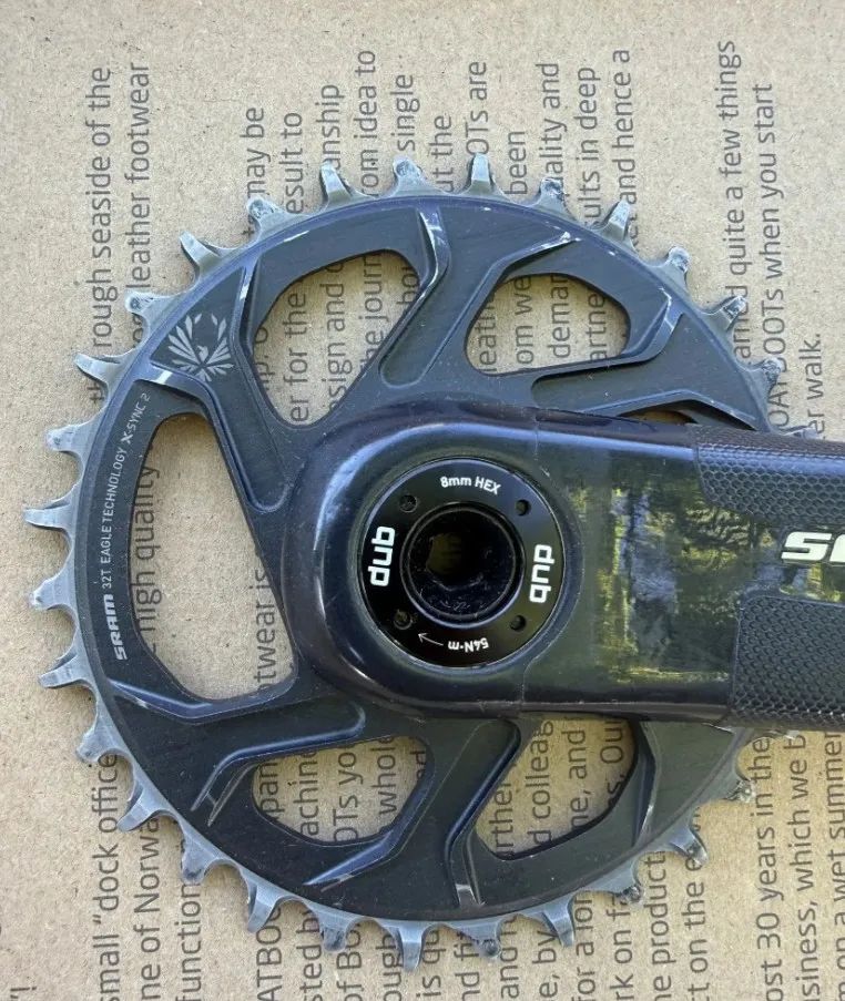 Kliky Sram X0 karbon, Přehazovačka X0 Eagle AXS, kazeta XX1, řetěz XX1, ovládací páčka SramAXSRocker