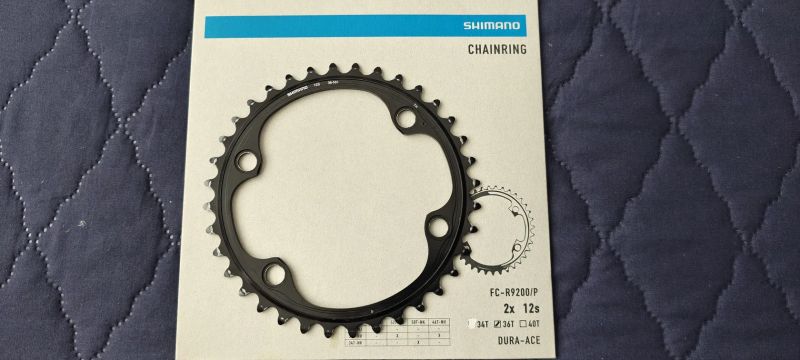 Shimano převodniky FC-R9200 52-36