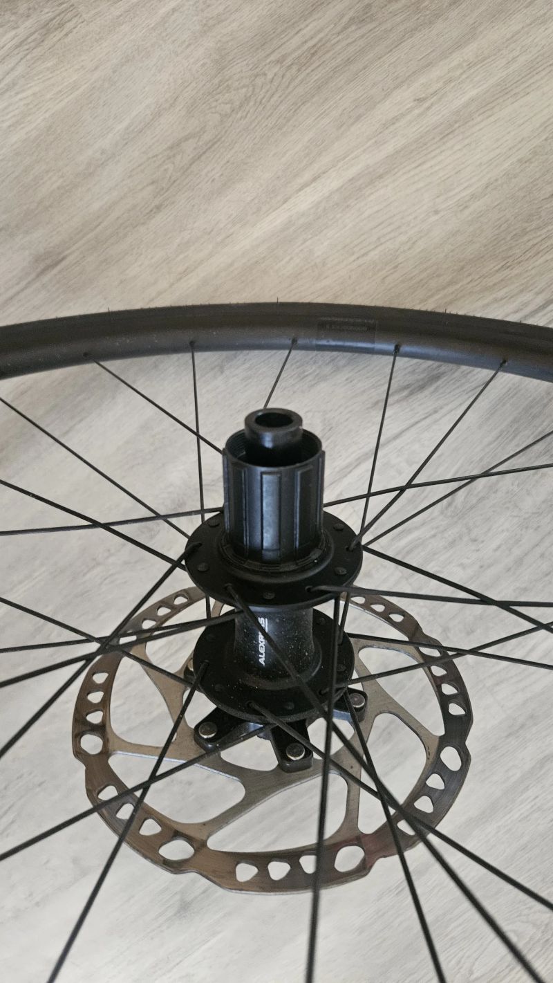 Zapletená kola alex rims 