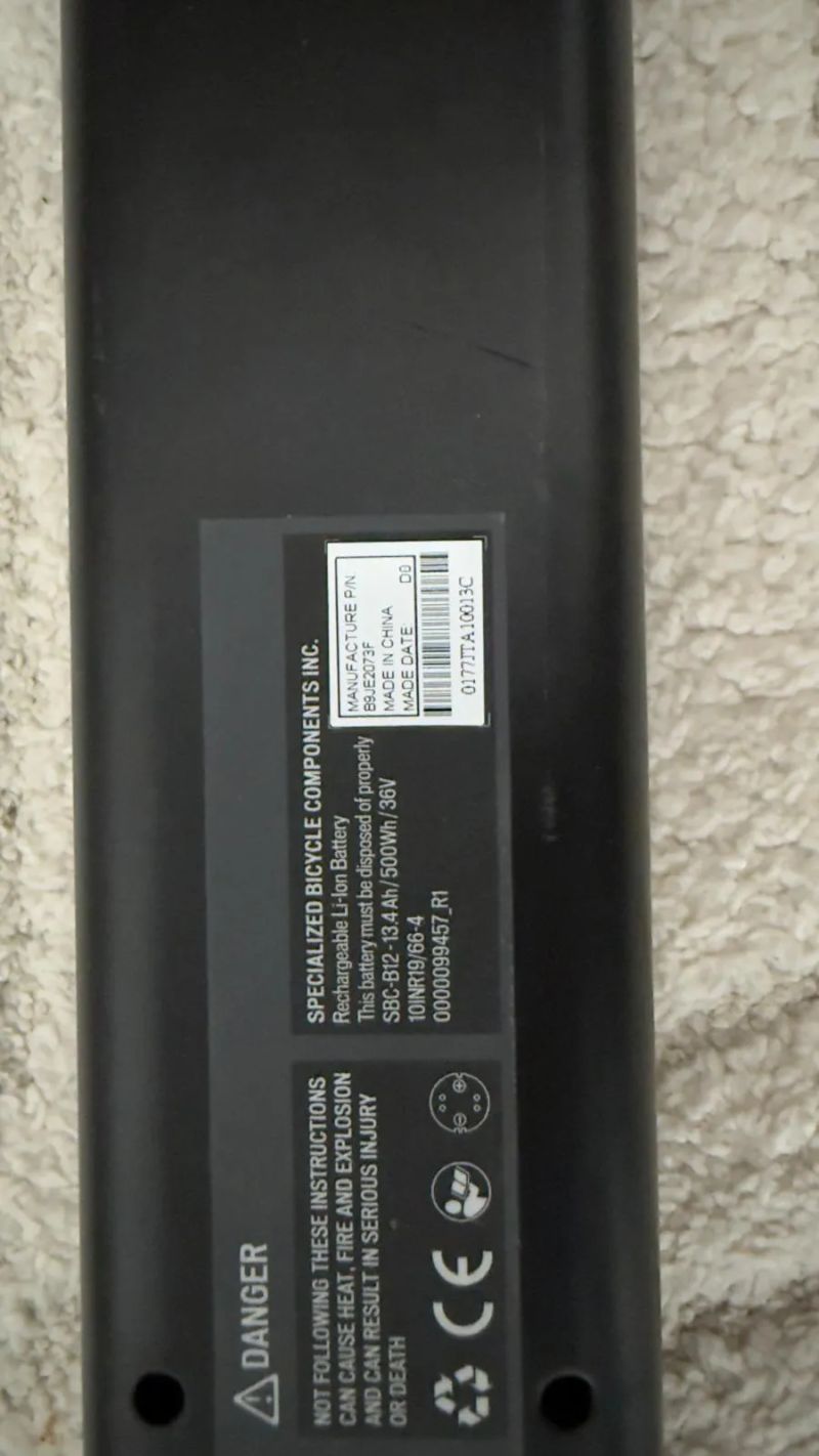 Specialized Turbo Levo baterie M2, M3 500 Wh