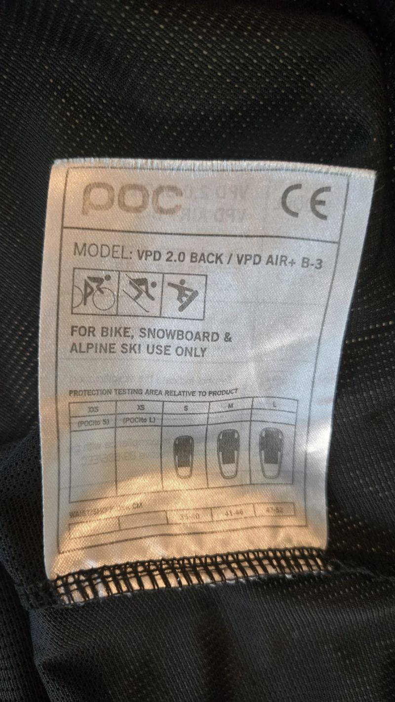 POC VPD Air+ Tee S/XS (150-165cm)