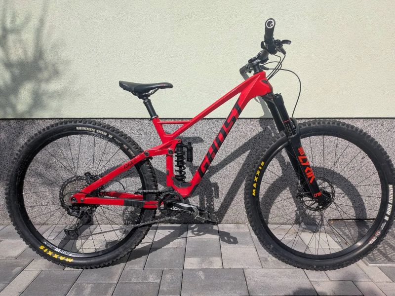 Někdo vymena za hardtail??Enduro/trail Ghost Slamrx 7.9 Karbon XT LYRIK