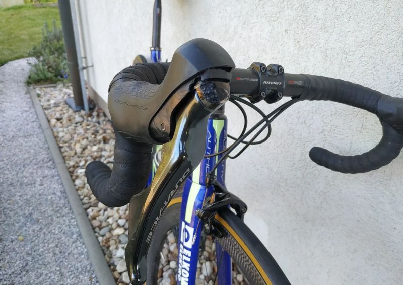 Author Charisma 77, Shimano Dura-Ace 9100, Mavic Cosmic Pro Carbon SL UST 45 mm