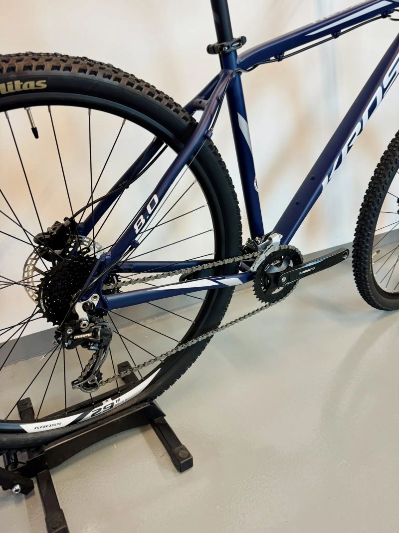 Horské kolo Kross Hexagon 8.0 - modrá - M