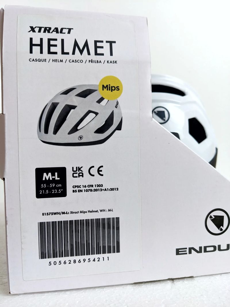Endura Xtract MIPS white. Velikost M/L 55-59cm