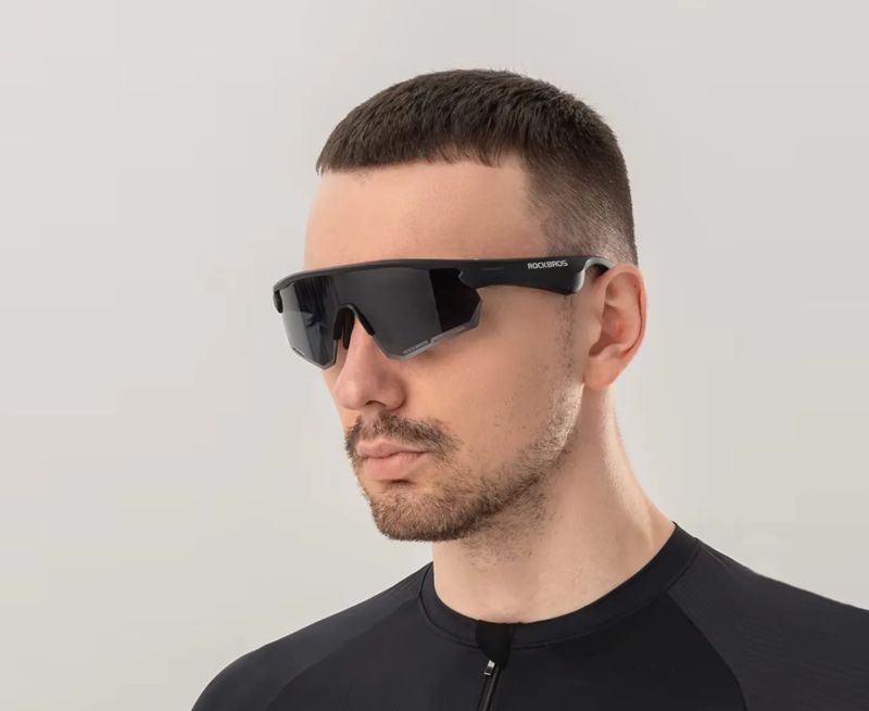 Fotochromatické brýle Rockbros s vestavěnými Bluetooth sluchátky - nové, nepoužité