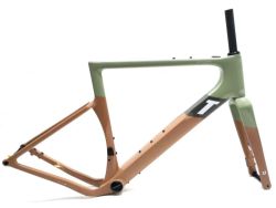 Rámová aero gravel sada 3T Exploro RaceMax, Sand Olive vel.L (56) NOVÁ
