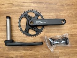 Kliky Shimano Cues FC-U6000-1 + střed BB-MT501