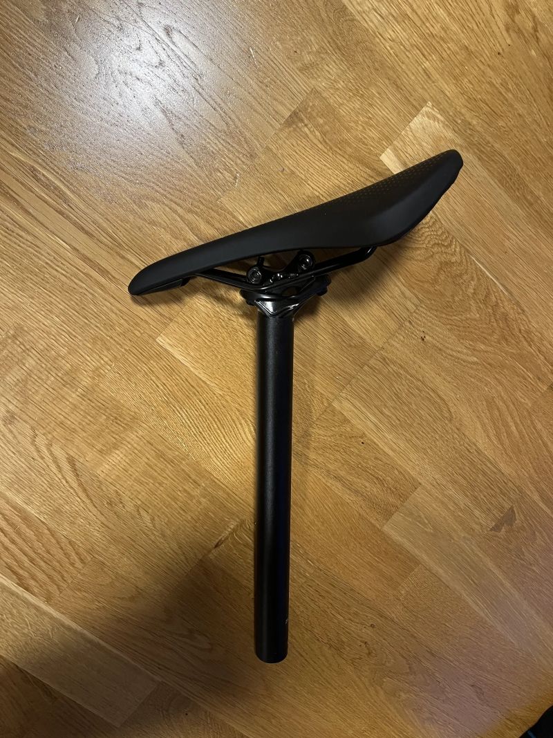 Nova sedlovka+sedlo Bontrager