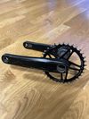 Shimano XT kliky FC-M8100 175 mm + převodník Wolf Tooth