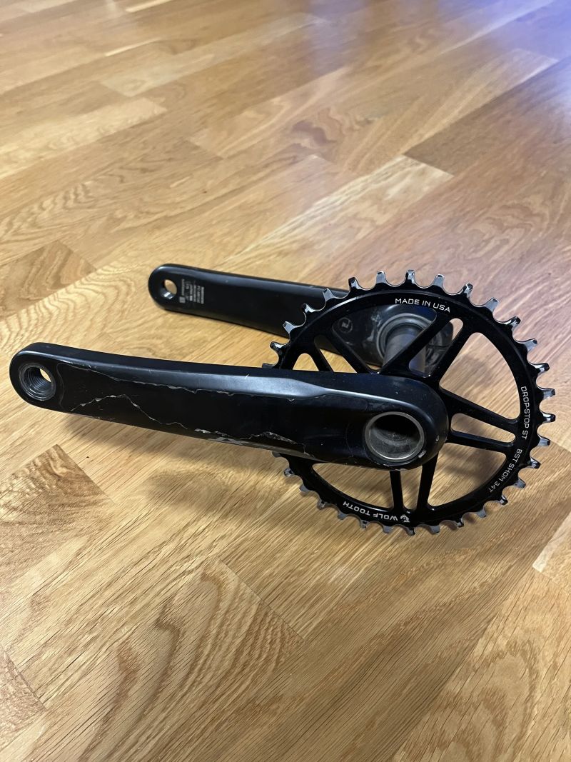 Shimano XT kliky FC-M8100 175 mm + převodník Wolf Tooth