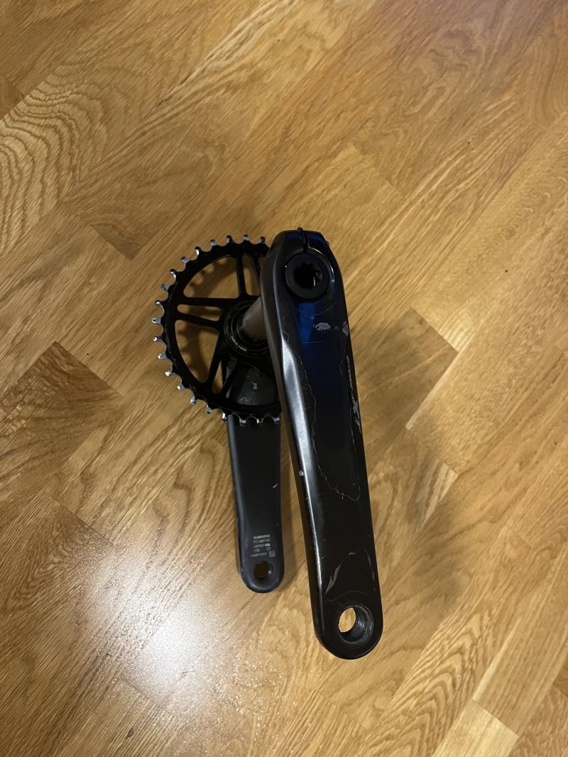 Shimano XT kliky FC-M8100 175 mm + převodník Wolf Tooth