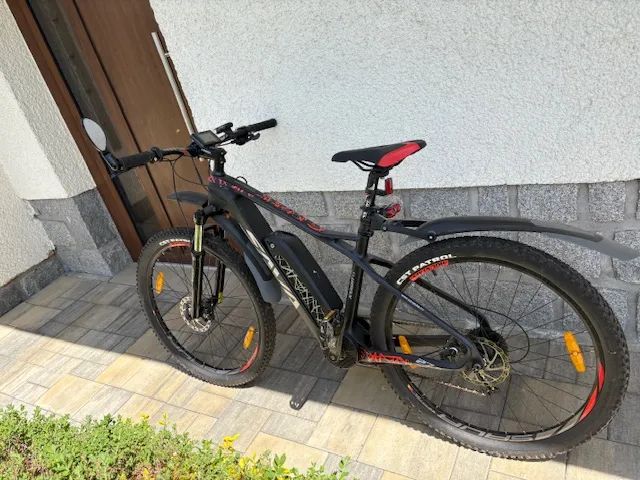 Pánské horské kolo SAVA - elektrokolo, lehký karbonový rám 