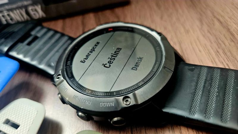 Garmin Fenix 6x sapphire 