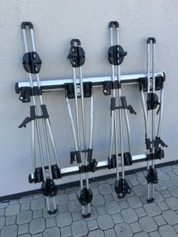 Příčníky Thule WingBar Evo 118 + 4× nosič Thule FreeRide 532