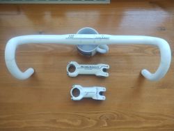 Řidítka, 2x představec Colnago.