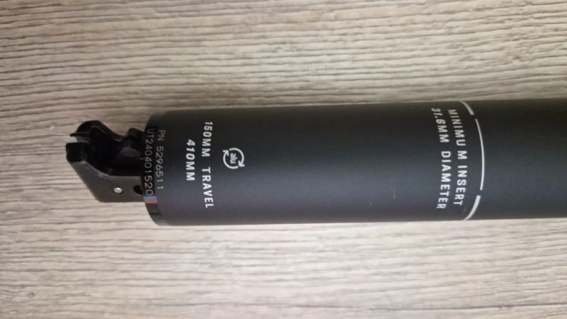 Bontrager teleskopická sedlovka nová nepoužitá sundaná z kola Trek