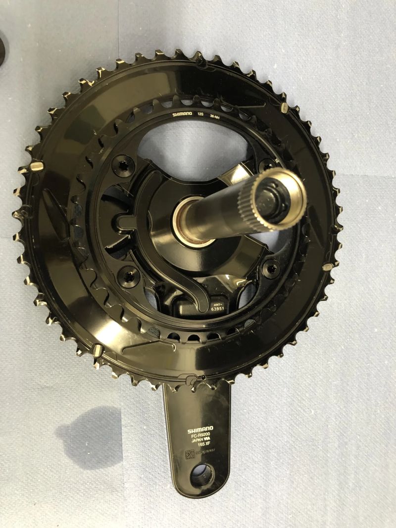Silniční kliky Shimano Dura Ace FC-9200 s powermetrem 4iiii Precision 3+