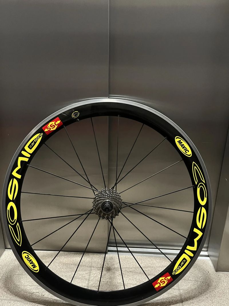 Silniční aero karbon kola Mavic Cosmic Carbone SSC – TOP stav