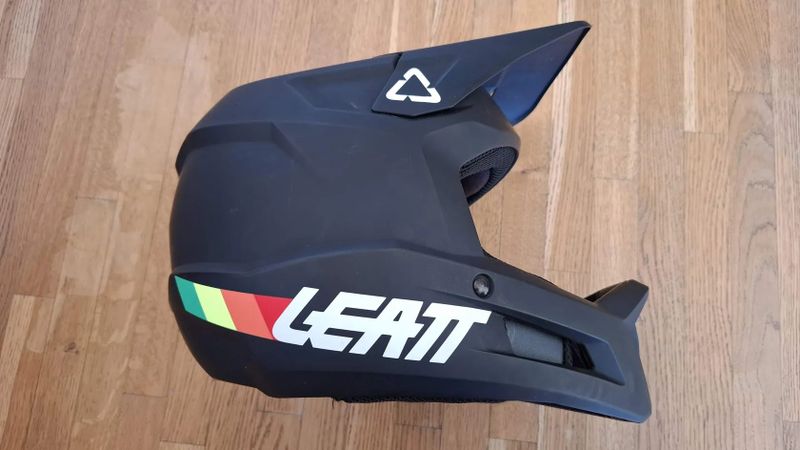 Dětská integrální helma LEATT MTB 1.0 GRAVITY JUNIOR vel. XXS (51-52cm) s brýlemi FOX