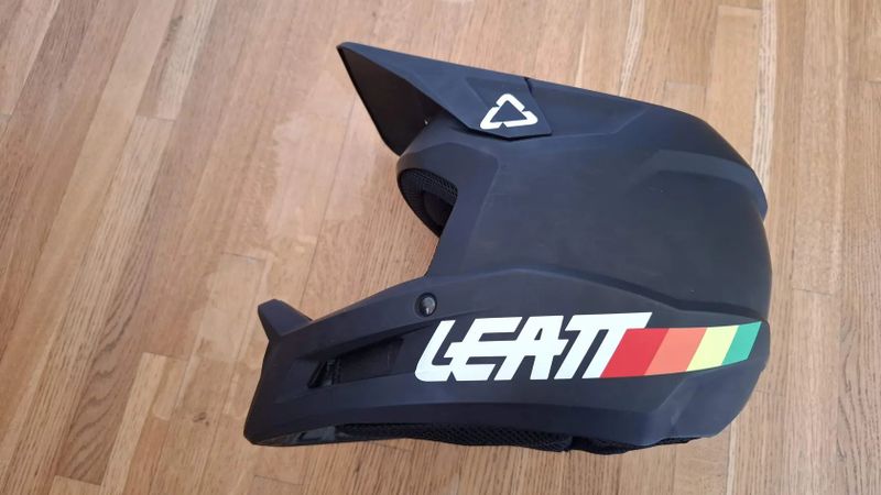Dětská integrální helma LEATT MTB 1.0 GRAVITY JUNIOR vel. XXS (51-52cm) s brýlemi FOX