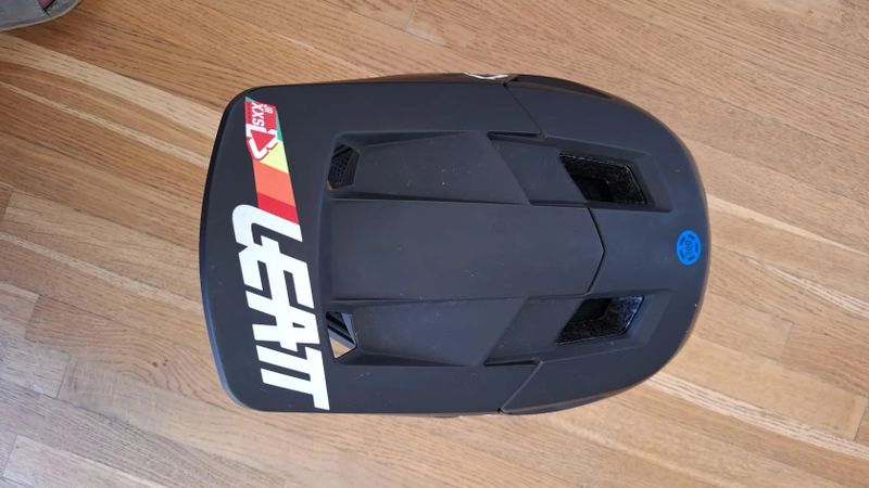 Dětská integrální helma LEATT MTB 1.0 GRAVITY JUNIOR vel. XXS (51-52cm) s brýlemi FOX