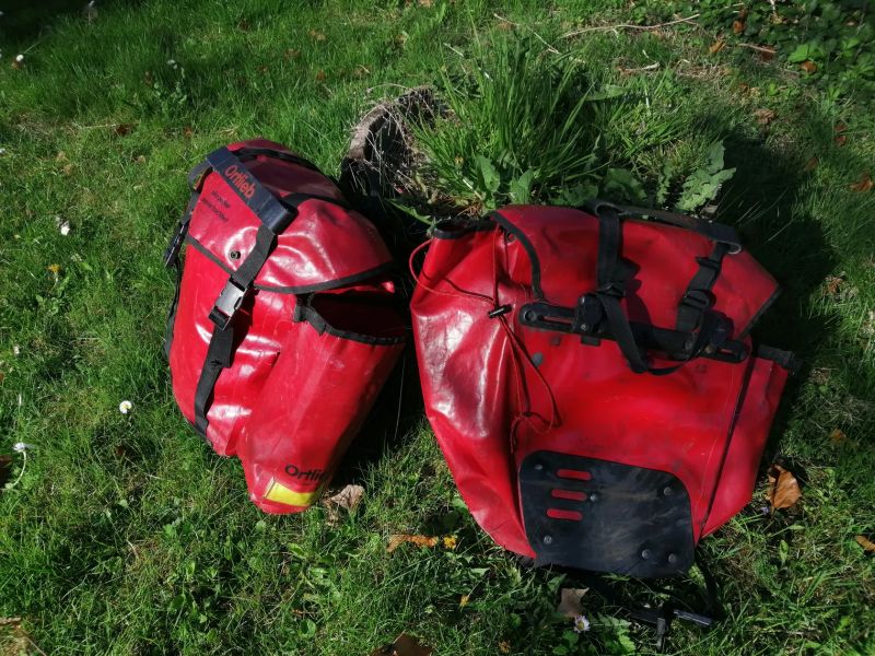 dva páry brašen na kolo Ortlieb packer 2x20L 